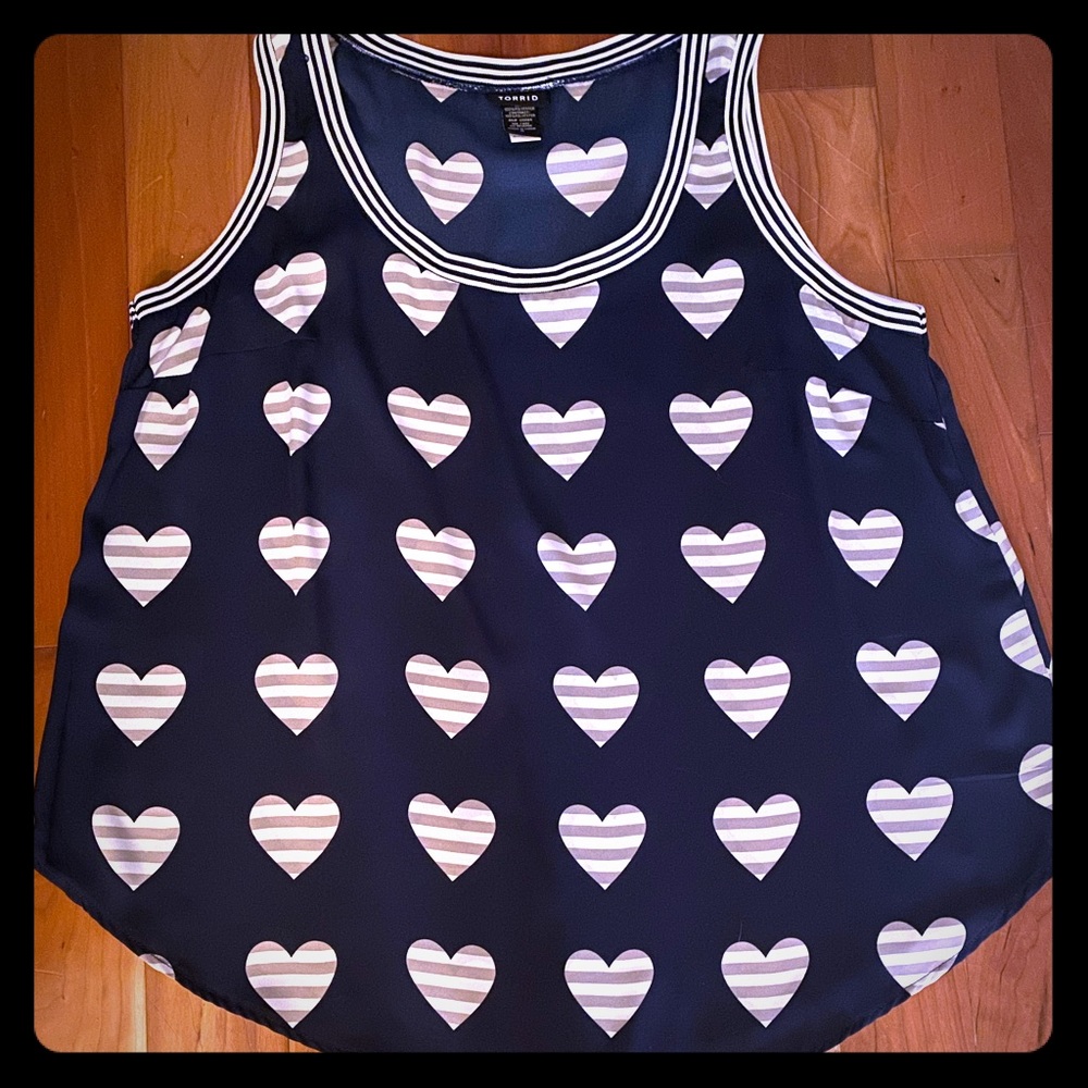 TORRID tank top size 0/L/12 worn once